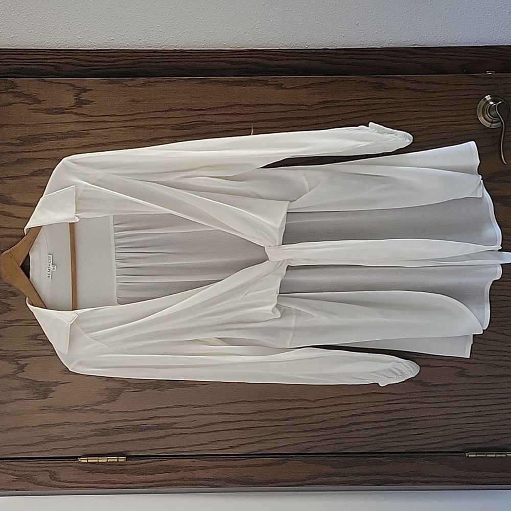 Aemi + Co Kimono Wrap ivory top